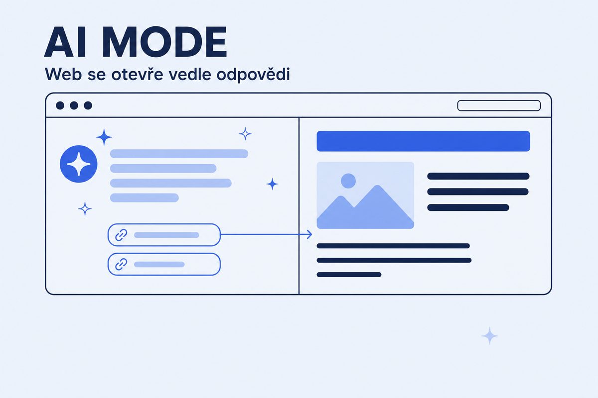 Režim AI v Chromu: web se otevře vedle odpovědi
