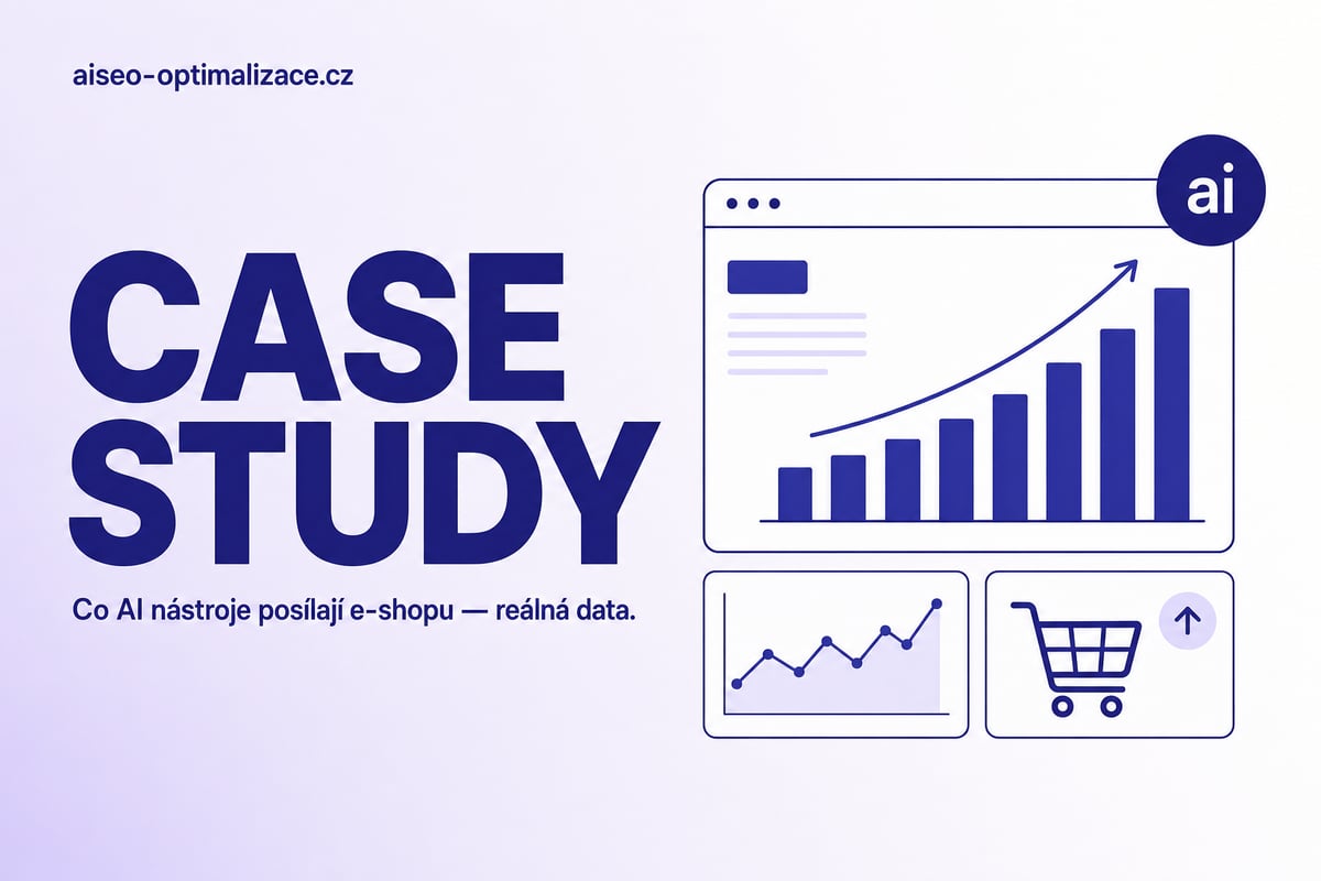 Case study: co AI nástroje posílají e-shopu — data MEGA DETAIL