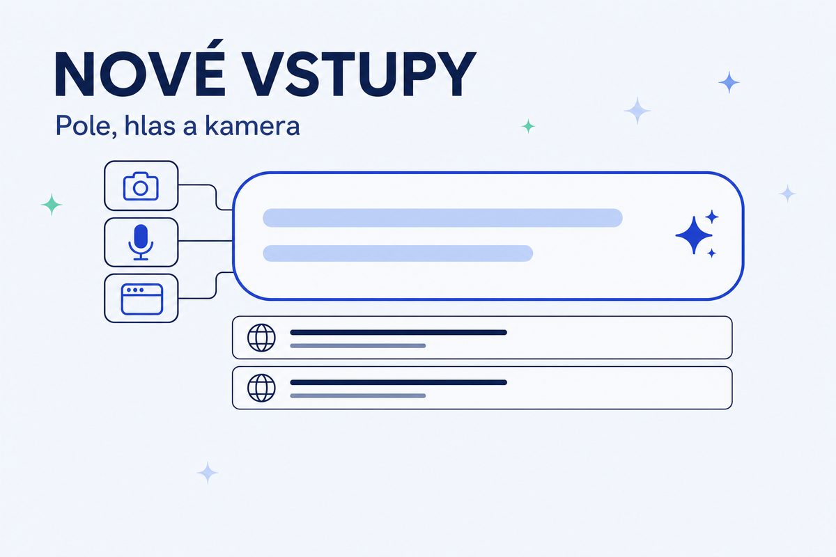 Search Live a nové pole: čím se dnes zadává dotaz