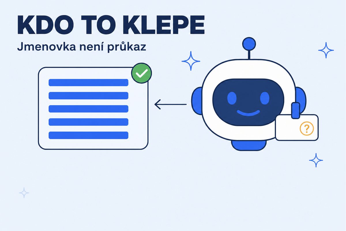 Blokujete AI robota podle jména? Ověřil jsem, že to nestačí