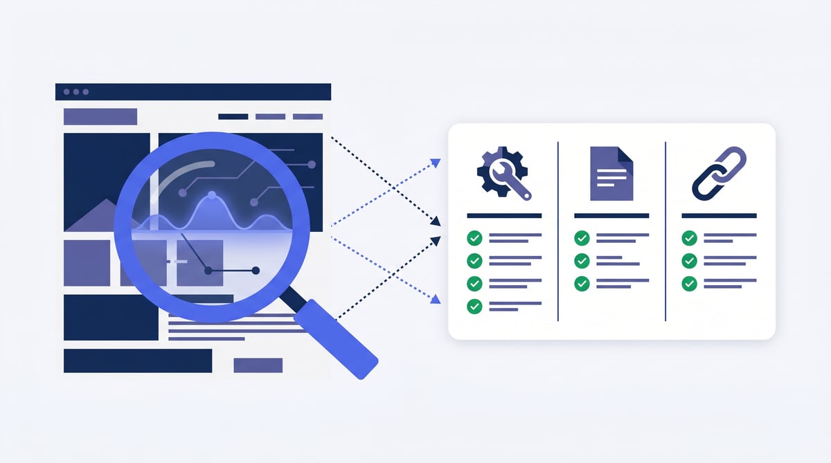 SEO audit: co kontrolovat 1× ročně a jak nálezy prioritizovat