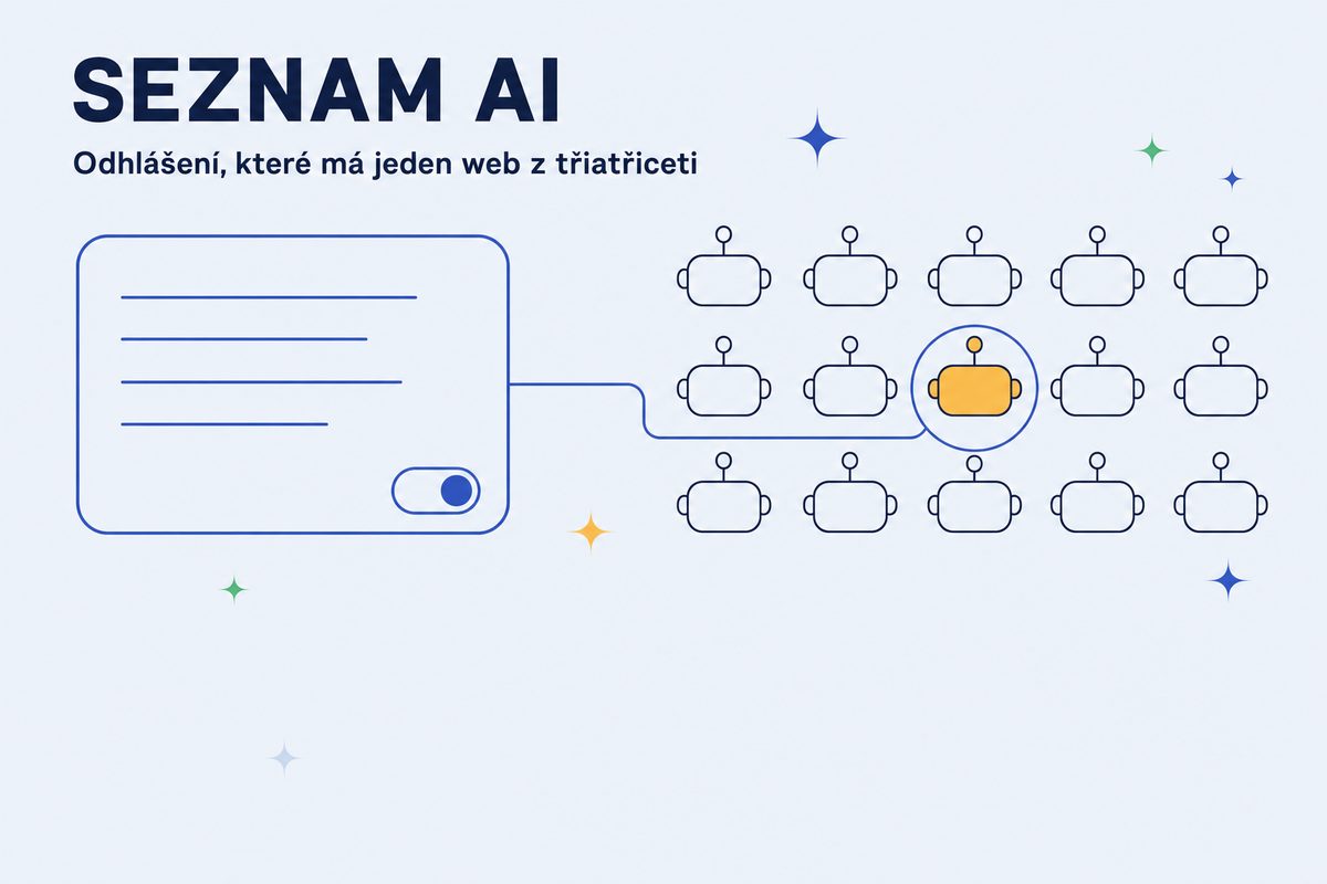 Seznam popisuje opt-out z AI. V robots.txt ho má 1 web z 33