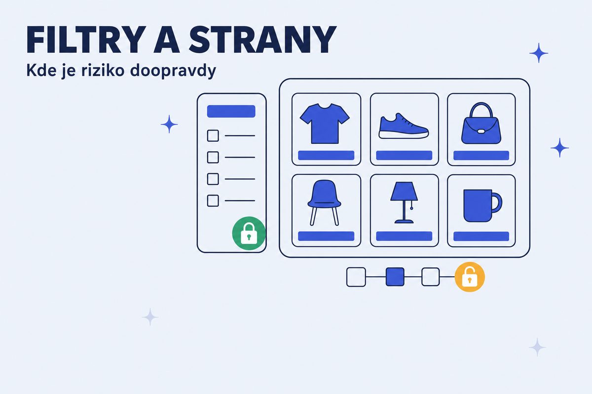 Filtry na Shoptetu kryje robots.txt, stránkování ne