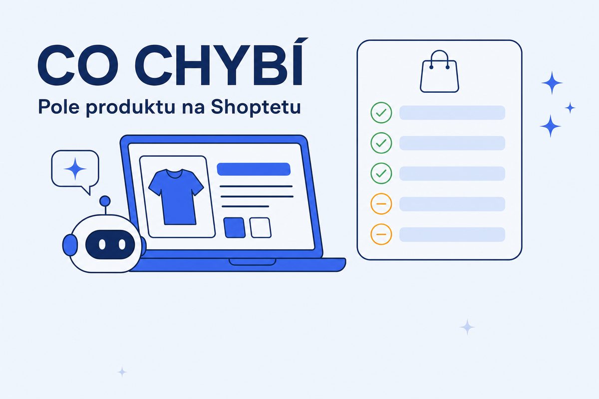 Shoptet plní povinná pole Googlu, doporučená ne