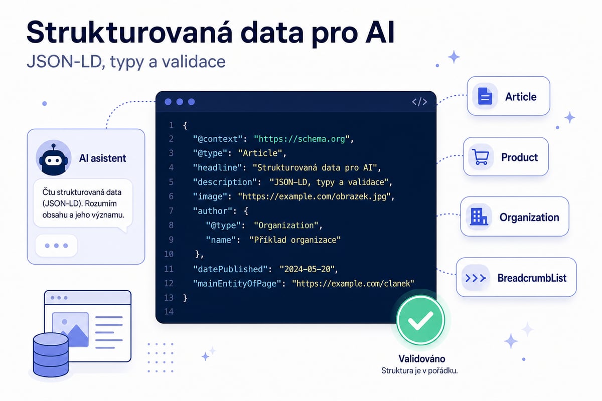 Strukturovaná data pro AI: typy a validace v roce 2026